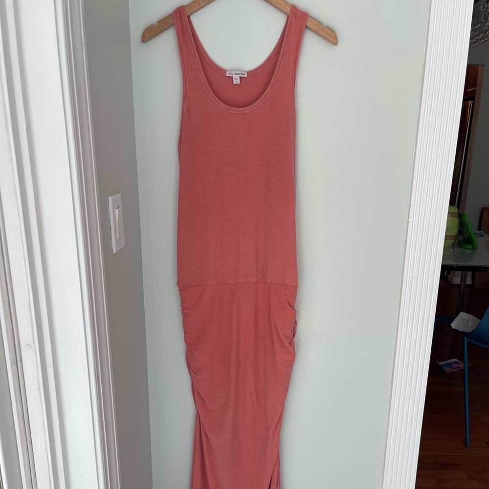 James Perse Peachy Pink Maxi Dress Size 3
